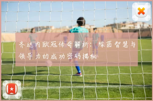 齐达内欧冠传奇解析：绿茵智慧与领导力的成功密码揭秘